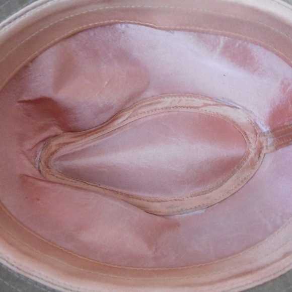 Vintage Brown Suede like Fedora style hat Size S - Picture 6 of 7